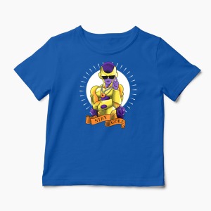 Tricou Frieza Gold - Copii-Albastru Regal